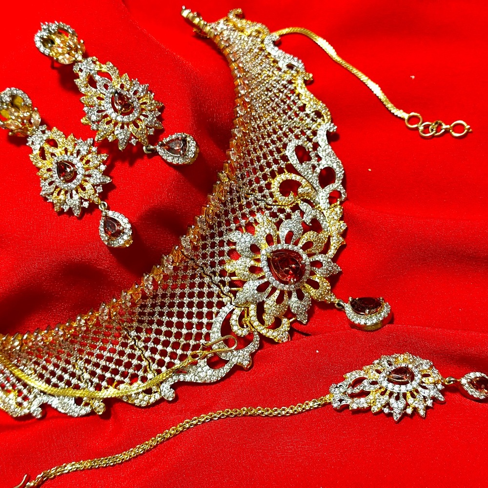 Bridal wedding jewelry set - Picture 2 of 8
